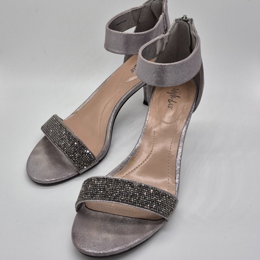 Style & Co Rhinestone Embellished Heels